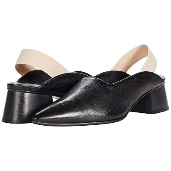 FREDA SALVADOR Ola Leather Pointed Toe Mules